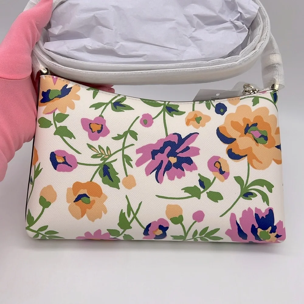 Kate Spade Sadie Printed Small Crossbody Candied Flowers Cream Multi